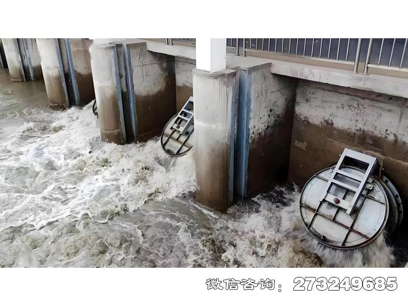 福清入海通道潮门拍门