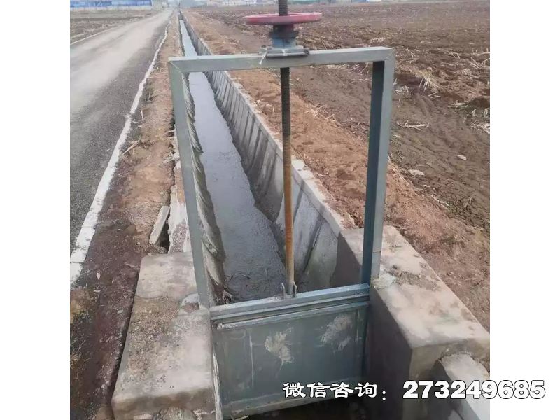 福清抗磨钢制含沙闸门