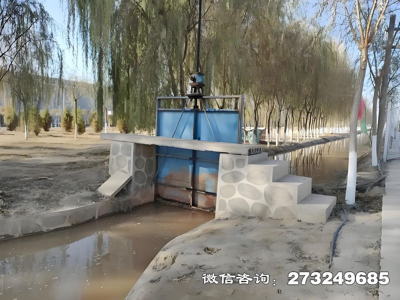 青海省排水河道闸