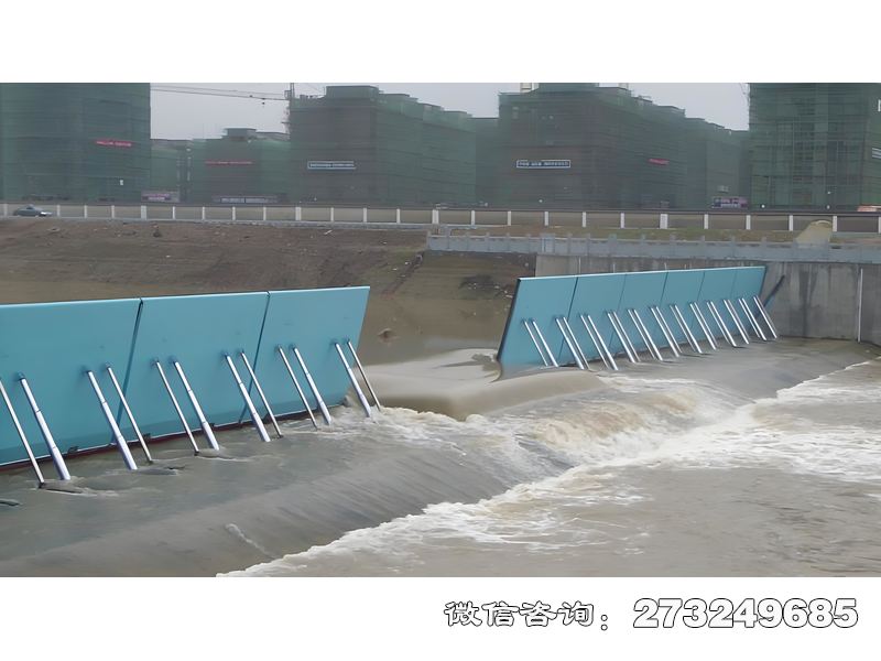 宁阳县城市河道生态岸线坝