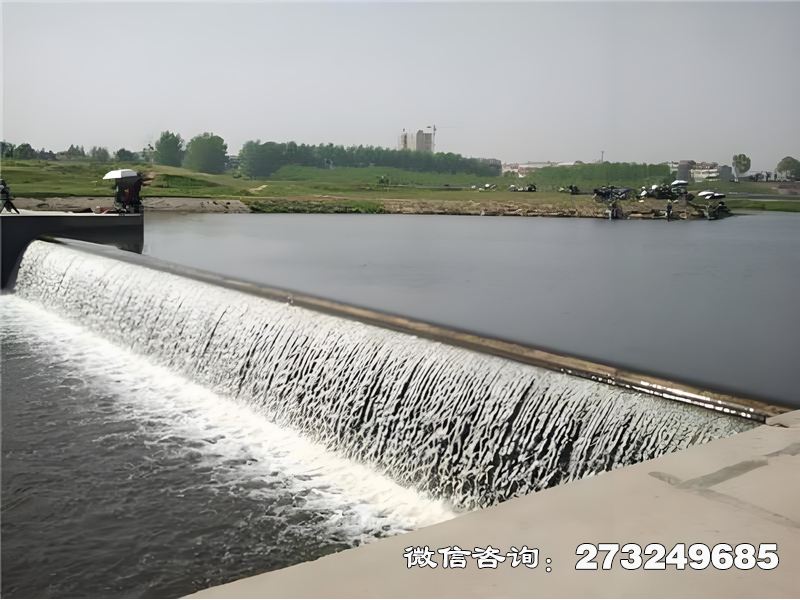 宁阳县水库溢洪道钢坝