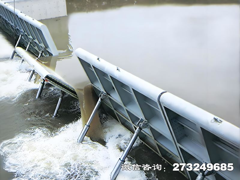 罗湖滞洪区智能调控坝