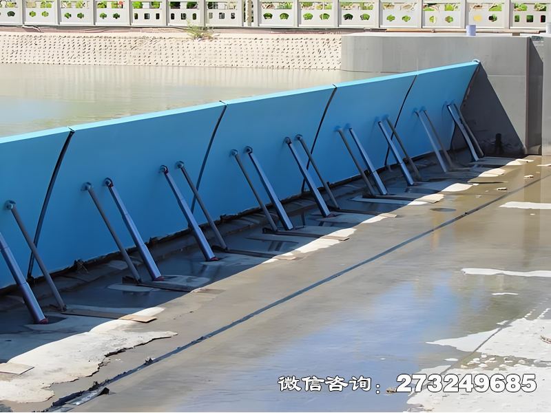 罗湖河道整治示范坝